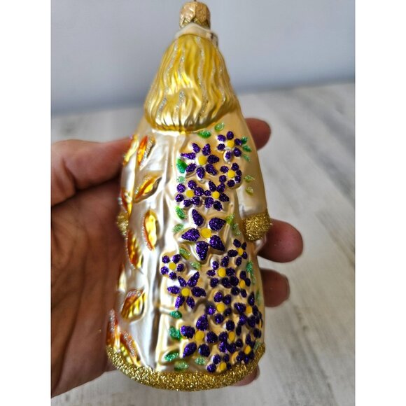 Patricia breen vivialdi girl Gold spring tulip lady ornament Xmas glitter tree - Picture 5 of 8